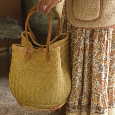 raffiamand, natuurlijke vezel, fairtrade, bio, eco, picknick