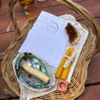 Eer jezelf pakket, liefde, zelfliefde, rituelen, zomerjournal, cadeau