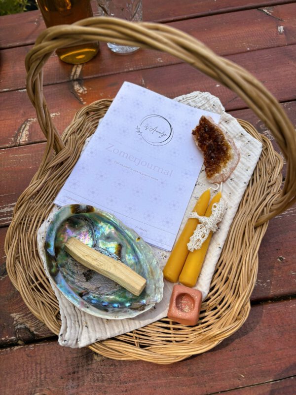 Eer jezelf pakket, liefde, zelfliefde, rituelen, zomerjournal, cadeau