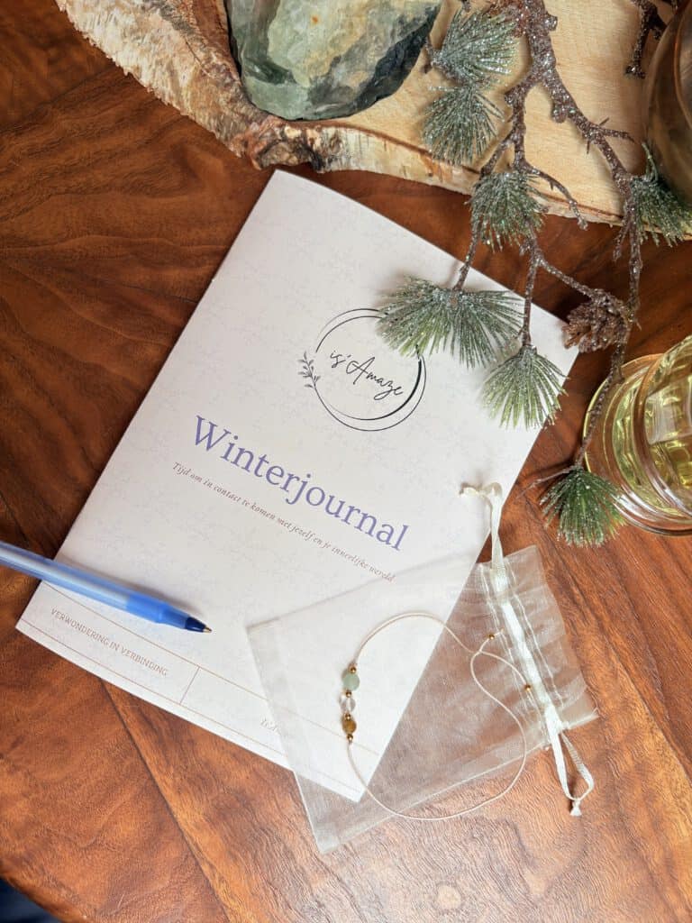 journal, schrijven, meditatie, zelfliefde, ontwikkeling, sieraad, armband, seizoenen